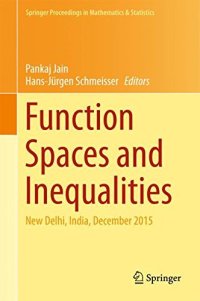 cover of the book Function Spaces and Inequalities: New Delhi, India, December 2015