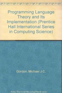 cover of the book Programming Language Theory and Its Implementation