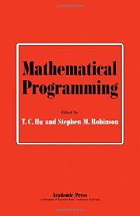 cover of the book Mathematical Programming