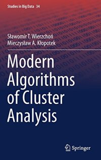 cover of the book Modern Algorithms of Cluster Analysis