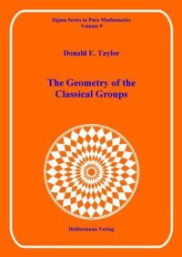 cover of the book The Geometry of the Classical Groups