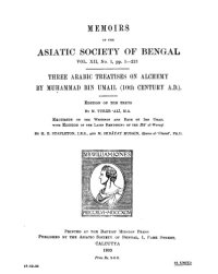 cover of the book Three Alchemical Treatises by Muhammad Ibn Umail