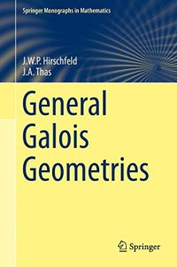 cover of the book General Galois Geometries