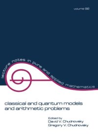 cover of the book Classical and Quantum Models and Arithmetic Problems