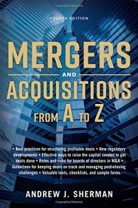 cover of the book Mergers and Acquisitions from A to Z