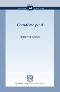 cover of the book Garantismo penal