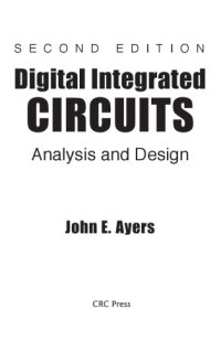 cover of the book Digital Integrated Circuits. Analysis and Design