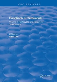 cover of the book CRC handbook of terpenoids / Triterpenoids. Volume II: Pentacyclic and Hexacyclic Triterpenoids