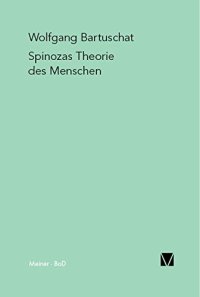 cover of the book Spinozas Theorie des Menschen