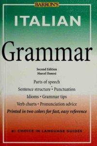 cover of the book Italian Grammar