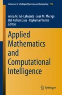 cover of the book  Applied Mathematics and Computational Intelligence