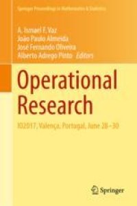 cover of the book  Operational Research: IO2017, Valença, Portugal, June 28-30