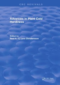 cover of the book Advances in Plant Cold Hardiness