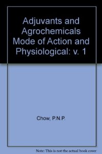 cover of the book Adjuvants & Agrochemicals Mode Of Action & Physiological