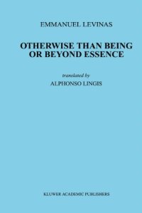 cover of the book Otherwise than Being or Beyond Essence