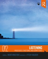 cover of the book Listening : processes, functions and competency