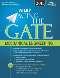 cover of the book WILEY ACING THE GATE MECHANICAL ENGINEERING