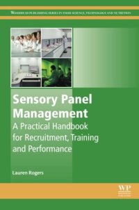 cover of the book Sensory Panel Management: A Practical Handbook for Recruitment, Training and Performance