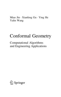 cover of the book Conformal Geometry. Computational Algorithms and Engineering Applications