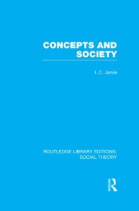 cover of the book Concepts and Society