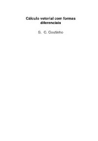 cover of the book Calculo vetorial com formas differentiais