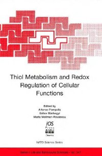 cover of the book Thiol metabolism and redox regulation of cellular functions