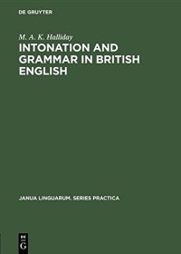 cover of the book Intonation and grammar in British English