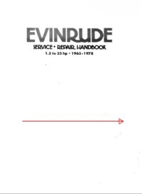 cover of the book Evinrude Service-Repair Handbook: 1.5 To 35 Hp, 1965-1978