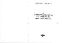 cover of the book As estruturas lógicas e o sistema do direito positivo