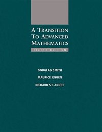 cover of the book A Transition to Advanced Mathematics