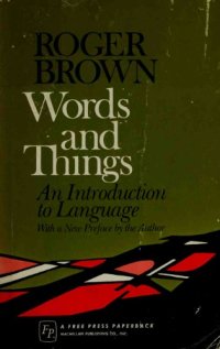 cover of the book Words and things