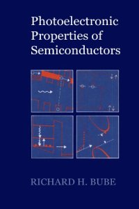 cover of the book Photoelectronic properties of semiconductors