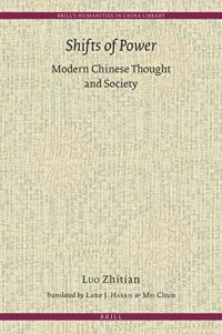 cover of the book Shifts of Power, Modern Chinese Thought and Society