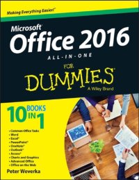 cover of the book Office 2016 All-In-One For Dummies