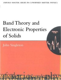 cover of the book Band Theory and Electronic Properties of Solids