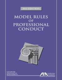 cover of the book Model Rules of Professional Conduct