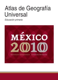 cover of the book Atlas de Geografía Universal. Educación primaria