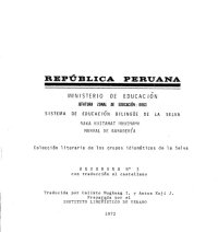 cover of the book Baka kuitamat unuimamu. Manual de ganadería