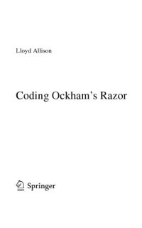 cover of the book Coding Ockham’s Razor