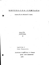 cover of the book Awajún Chícham 2. Cartilla 2 Para Transición