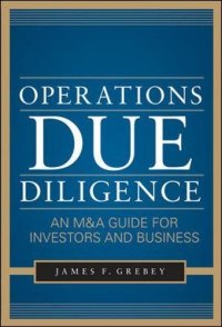 cover of the book Operations Due Diligence:  An M&A Guide for Investors and Business