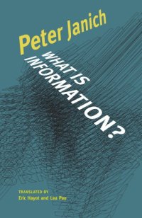 cover of the book What Is Information?