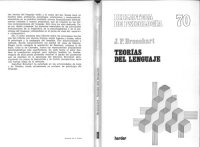 cover of the book Teorías del lenguaje