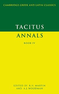 cover of the book Tacitus: Annals Book IV