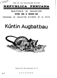 cover of the book Kúntin Augbatbau. Cuentos de los Animales