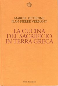 cover of the book La cucina del sacrificio in terra greca