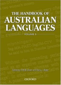 cover of the book Handbook of Australian Languages [Chapter on Bunuba ONLY]