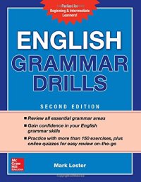 cover of the book English Grammar Drills