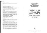 cover of the book Instalacje elektryczne. Budowa, projektowanie i eksploatacja