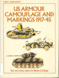 cover of the book US Armour Camouflage & Markings 1917-45